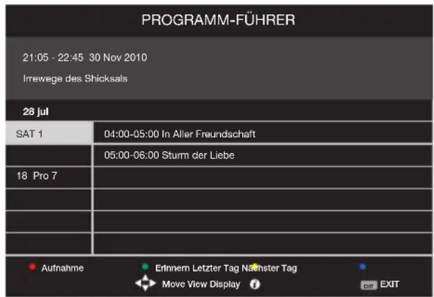 BLAUPUNKT 40-173I-GB-FHBKUP-DE - Elektronischer Programm-Führer, 7-Tage Vorschau - 1