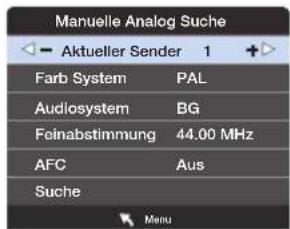 BLAUPUNKT 40-173I-GB-FHBKUP-DE - Manuelle Analog Suche - - 1
