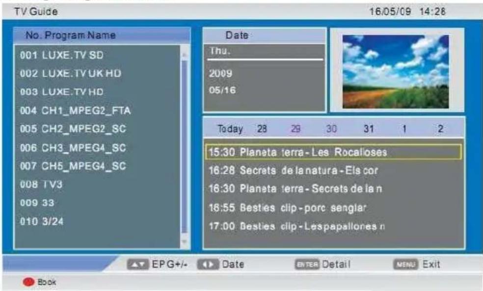 Reflexion LFD 2200 - EPG-FUNKTION - 1