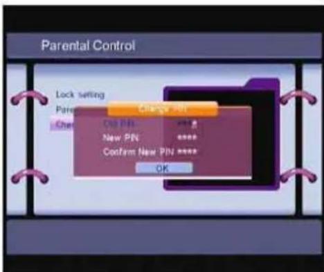 Reflexion LED-1928 - Parental Setting - 1