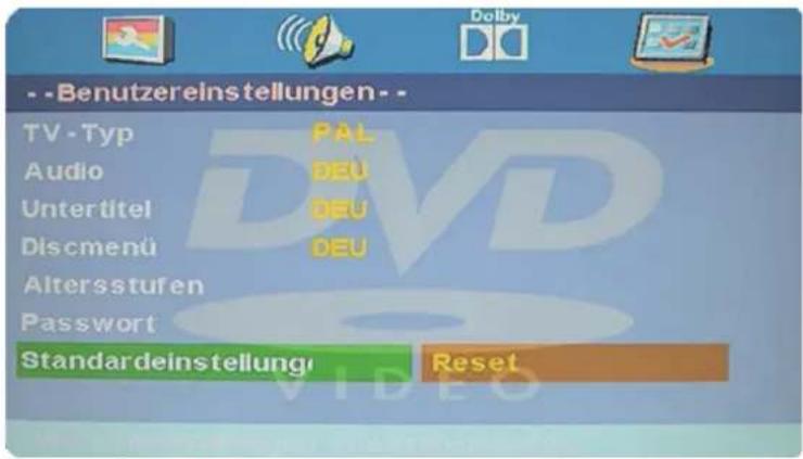 Reflexion LDD327 - Standardeinstellung - 1