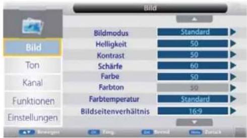 Reflexion LED15FWMB - Bild Menü - 1