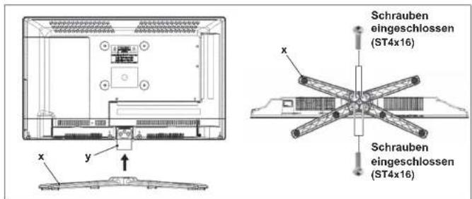 Reflexion LED15FWMB - Montage der Basis - 1
