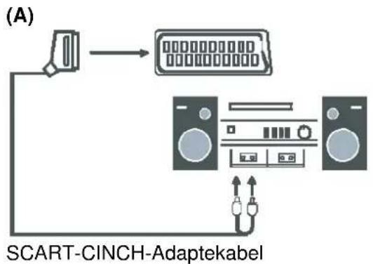 Reflexion LDD2750 - Anschluss an ein Audiosystem (Verstärker) - 1