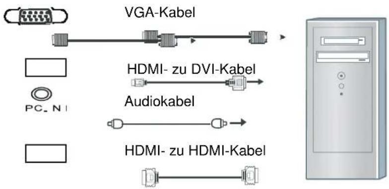 Reflexion LDD2750 - VGA-, HDMI-, PC-Anschluss - 1