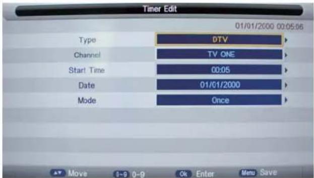 Reflexion LED-247 - Timer - 2