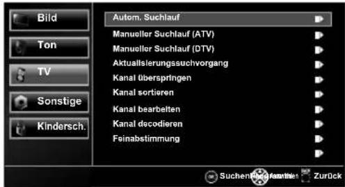 FUNAI LED32H9000M - Sendereinstellungen - 1