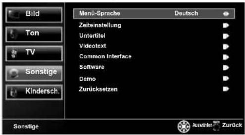 FUNAI LED32H9000M - Anpassen der Ersteinrichtung - 1