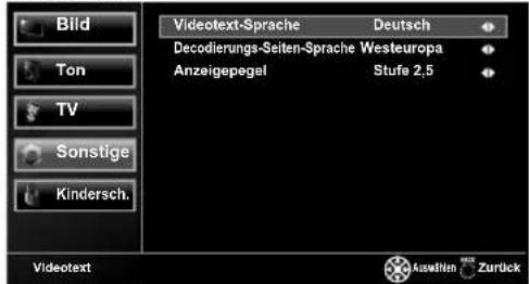 FUNAI LED24H9223M - Videotext - 1