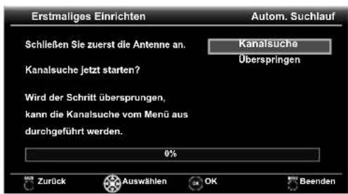 FUNAI LED24H9223M - Erstmaliges Einrichten - 2