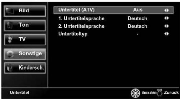 FUNAI LED24H9001M - Untertitel (ATV) - 1