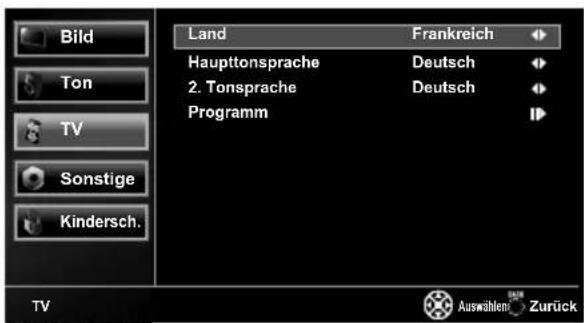FUNAI LED24H9001M - TV-Einstellungen - 1