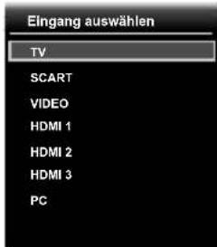FUNAI LED24H9001M - Auswahl des Eingangsmodus - 1