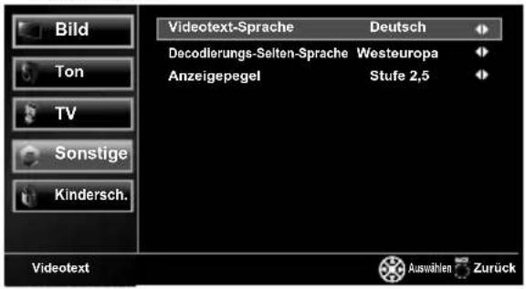 FUNAI LED24H9001M - Videotext - 1