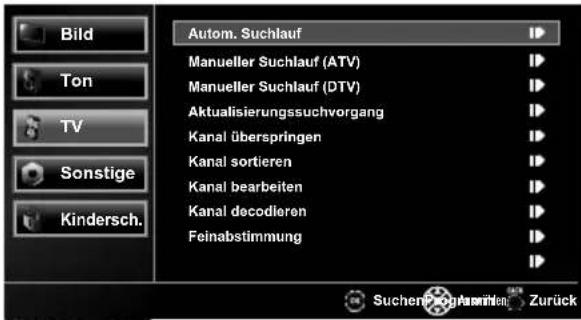 FUNAI LED24H9001M - Sendereinstellungen - 1