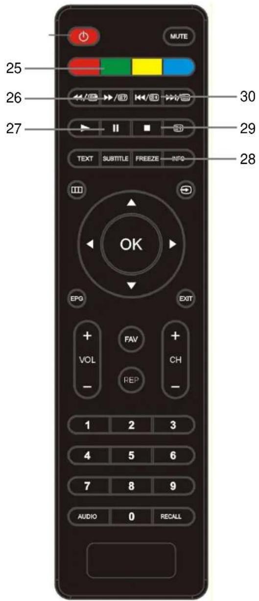 CMX LED 8260F Ozelot - Fernbedienung - 3