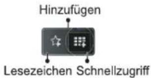 Hinzufügen Lesezeichen Schnellzugriff