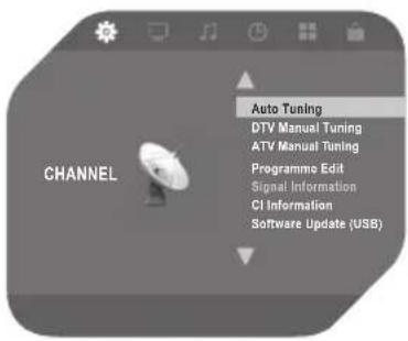 OK OLE 22150-B - DVB-Typ wählen - 1