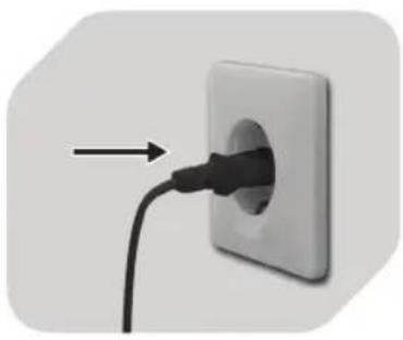 OK OLE 22150-B - Enchufar el cable de alimentación CA - 1