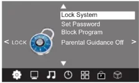 Kogan KULED22XXXYA - LOCK MENU - 1
