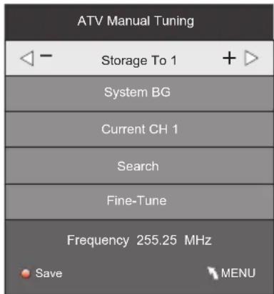 Kogan KULED22XXXYA - 3). ATV Manual tuning : - 1