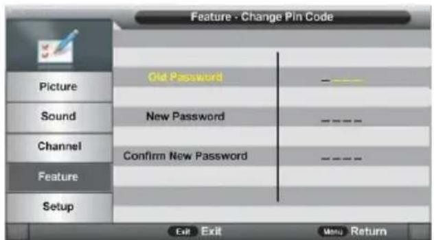 Jay-Tech 2042TT-DVB-T2 - Change PIN Code (Kennwort ändern) - 1