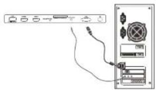 Terris LEDTV 2441 - PC-Anschluss - 1