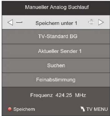 Terris LEDTV 2441 - MANUELLE SENDERSUCHE FÜR ANALOGEN EMPFANG - 1