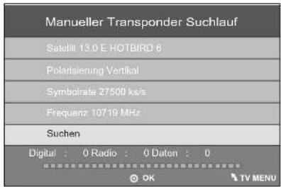 Terris LEDTV 2441 - TRANSPONDER MANUELL SUCHEN - 1