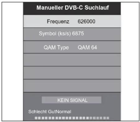 Terris LEDTV 2423 - DVB-C-SENDER MANUELL SPEICHERN - 1