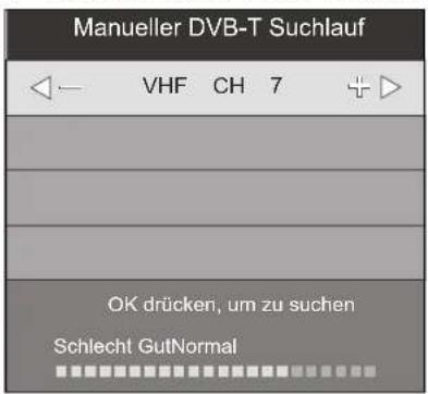 Terris LEDTV 2234 - DVB-T-SENDER MANUELL SPEICHERN - 1