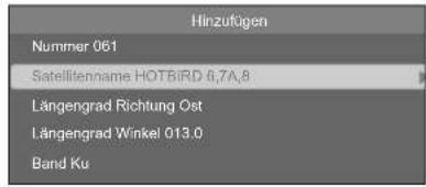 Terris LEDTV 2234 - SATELLIT ODER TRANSPONDER HINZUFÜGEN - 1