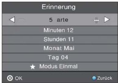 Terris LED TV 2224 - Automatisches Ein-/Umschalten zu Sendungen speichern - 1