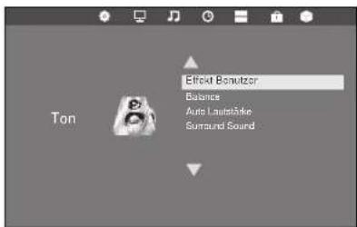 Terris LED TV 2224 - Effekt einstellen - 1