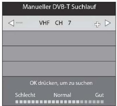 Terris LED TV 2224 - DVB-T-SENDER MANUELL SPEICHERN - 1