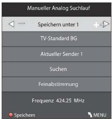 Terris LED TV 2224 - MANUELLE SENDERSUCHE FÜR ANALOGEN EMPFANG - 1