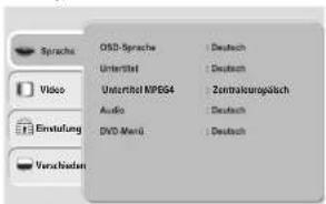 Terris LED TV 2222 - Setup-Menü - 1