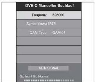 Terris LED TV 2222 - DVB-C-SENDER MANUELL SPEICHERN - 1