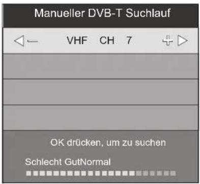 Terris LED TV 2943 - DVB-T-SENDER MANUELL SPEICHERN - 1