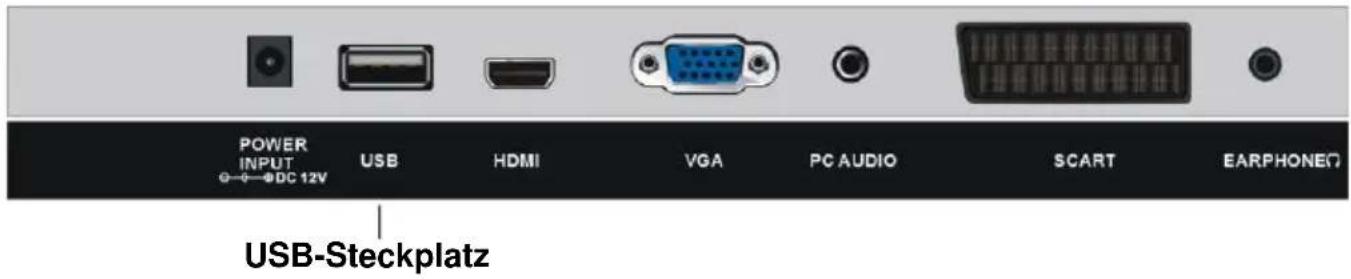Jay-Tech LED TV JTC 19 - EIN USB-GERÄ T MIT DEM GERÄ T VERBINDEN - 1