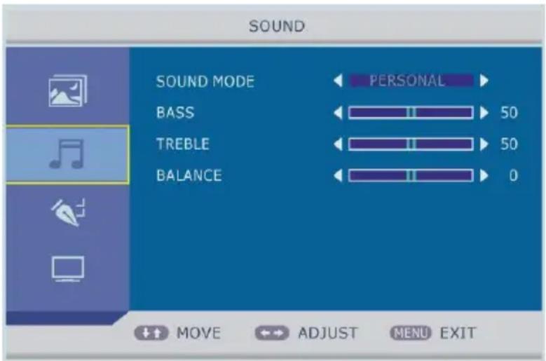 Jay-Tech LED TV JTC 19 - SOUND MODE (Tonmodus) - 1
