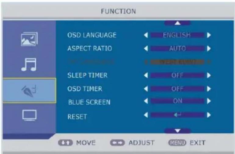 Jay-Tech LED TV JTC 19 - ASPECT RATIO (Seitenverhältnis) - 1