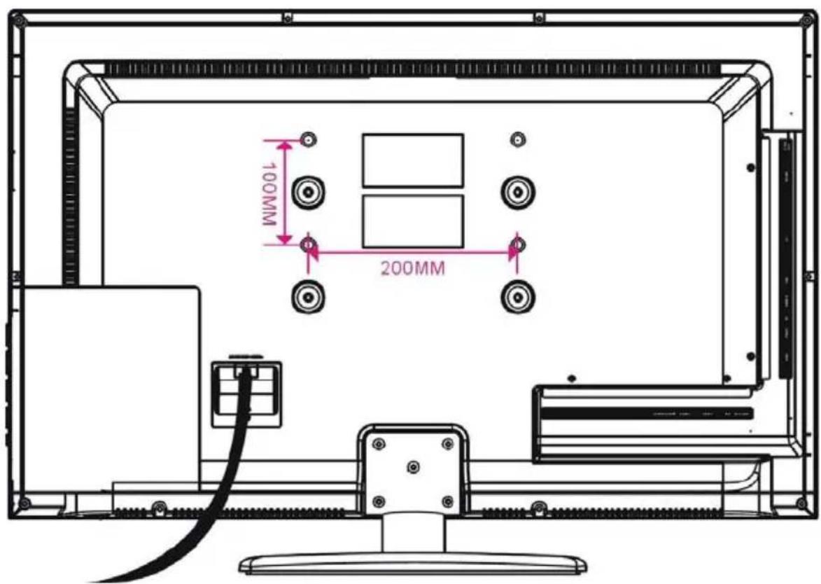 Jay-Tech LED TV 832 - Wandmontage - 1