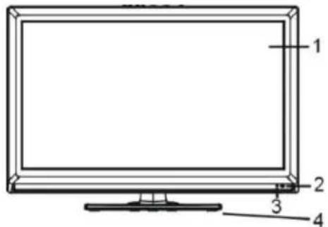 Jay-Tech LED TV 821D - Hauptgerät - 1