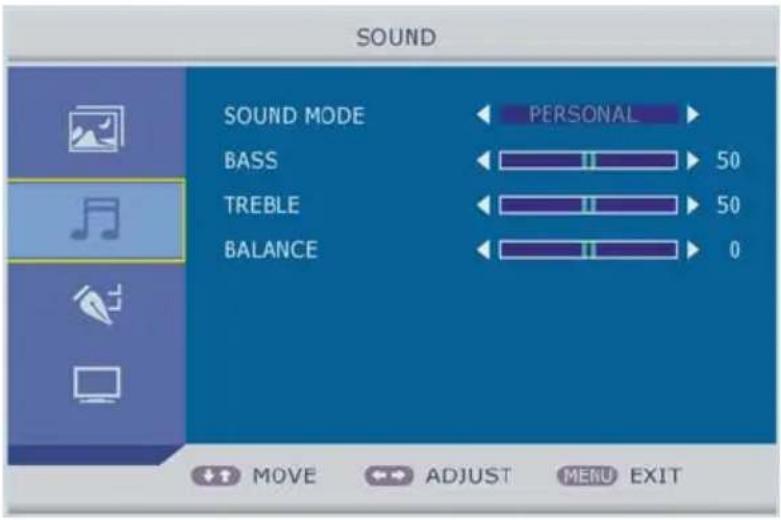 Jay-Tech LED TV 818 - SOUND MODE (Tonmodus) - 1