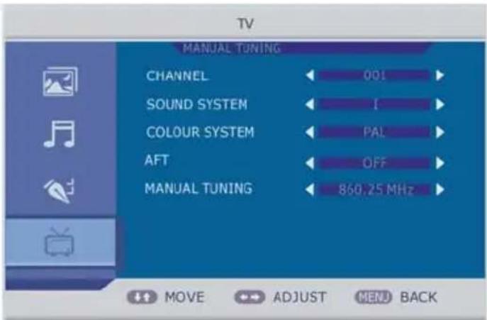 Jay-Tech LED TV 818 - CHANNEL (Sender) - 1