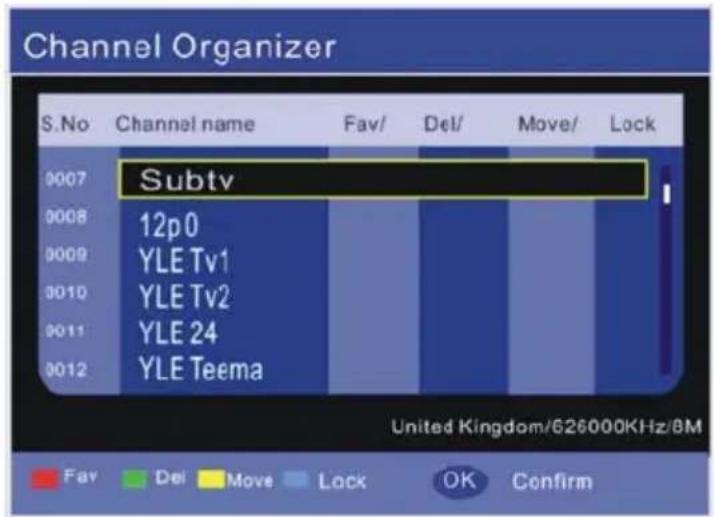 Jay-Tech LED TV 818 - CH.ORGN (Sender ordnen) - 3