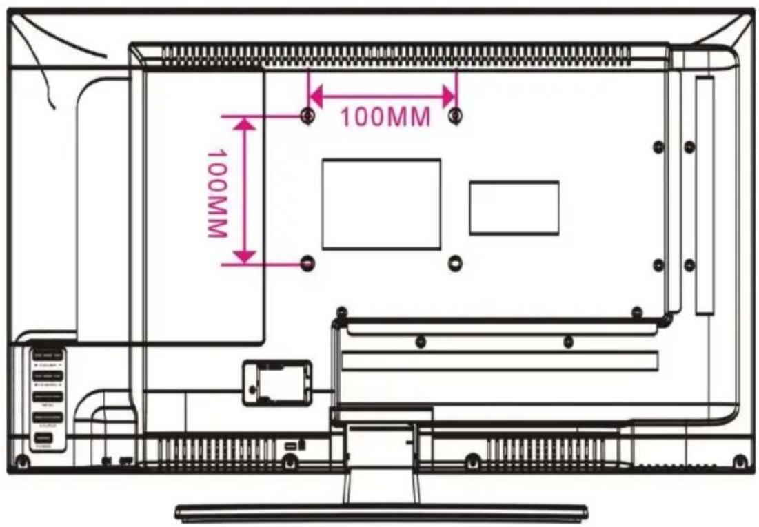 Jay-Tech LED TV 2021KL - WANDMONTAGE - 1