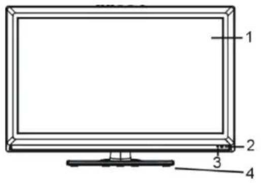 Jay-Tech LED TV 824D - Hauptgerät - 1