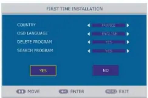Jay-Tech LED TV 824D - Erstmalige Installation - 1